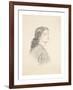 Portrait of Ada Vernon-Dante Gabriel Rossetti-Framed Premium Giclee Print