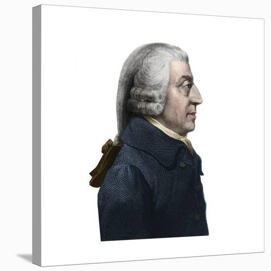 Portrait of Adam Smith (1723 -1790) Scottish Philosopher and Economics Pioneer-Stefano Bianchetti-Stretched Canvas