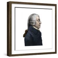 Portrait of Adam Smith (1723 -1790) Scottish Philosopher and Economics Pioneer-Stefano Bianchetti-Framed Giclee Print