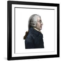 Portrait of Adam Smith (1723 -1790) Scottish Philosopher and Economics Pioneer-Stefano Bianchetti-Framed Giclee Print