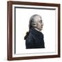 Portrait of Adam Smith (1723 -1790) Scottish Philosopher and Economics Pioneer-Stefano Bianchetti-Framed Giclee Print