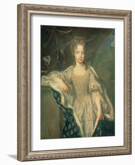 Portrait of Adelaide of Savoy (B.1685) 1697-Francois de Troy-Framed Giclee Print