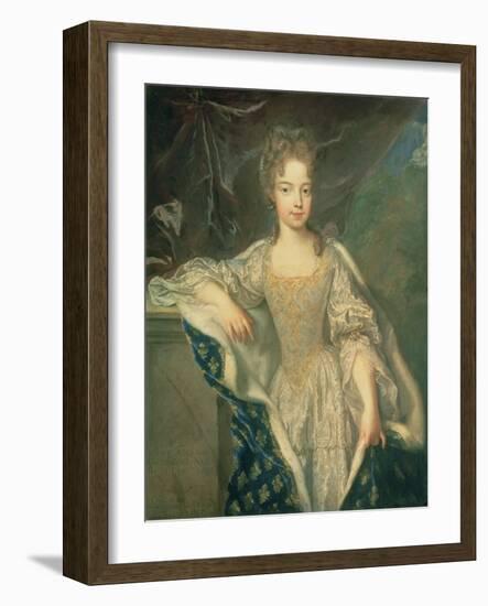 Portrait of Adelaide of Savoy (B.1685) 1697-Francois de Troy-Framed Giclee Print