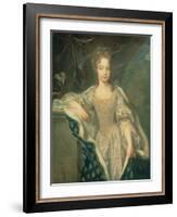 Portrait of Adelaide of Savoy (B.1685) 1697-Francois de Troy-Framed Giclee Print