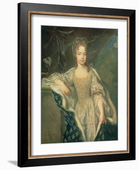 Portrait of Adelaide of Savoy (B.1685) 1697-Francois de Troy-Framed Giclee Print