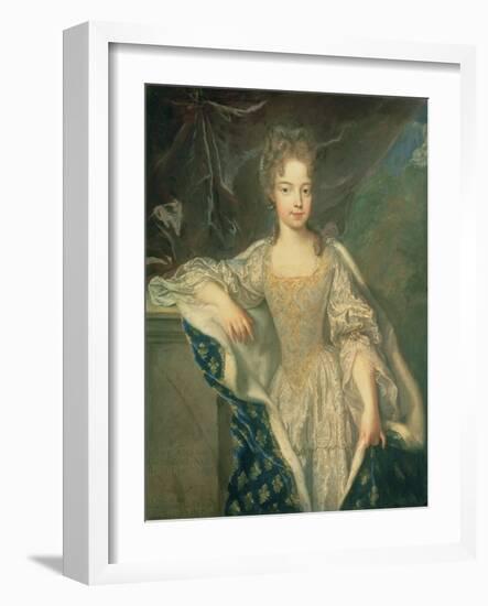 Portrait of Adelaide of Savoy (B.1685) 1697-Francois de Troy-Framed Giclee Print