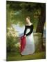 Portrait of Adelaide-Sophie Cleret, C.1817-Francois Edouard Picot-Mounted Giclee Print