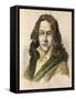 Portrait of Adelbert De Chamisso-Stefano Bianchetti-Framed Stretched Canvas