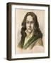 Portrait of Adelbert De Chamisso-Stefano Bianchetti-Framed Giclee Print