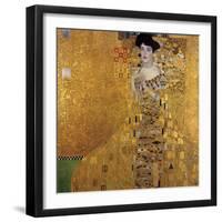 Portrait of Adele Bloch-Bauer I, 1907-Gustav Klimt-Framed Art Print