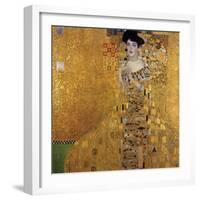 Portrait of Adele Bloch-Bauer I, 1907-Gustav Klimt-Framed Art Print