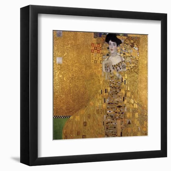 Portrait of Adele Bloch-Bauer I, 1907-Gustav Klimt-Framed Giclee Print