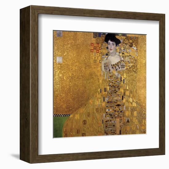 Portrait of Adele Bloch-Bauer I, 1907-Gustav Klimt-Framed Giclee Print