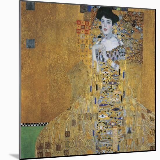 Portrait of Adele Bloch-Bauer I, 1907-Gustav Klimt-Mounted Giclee Print