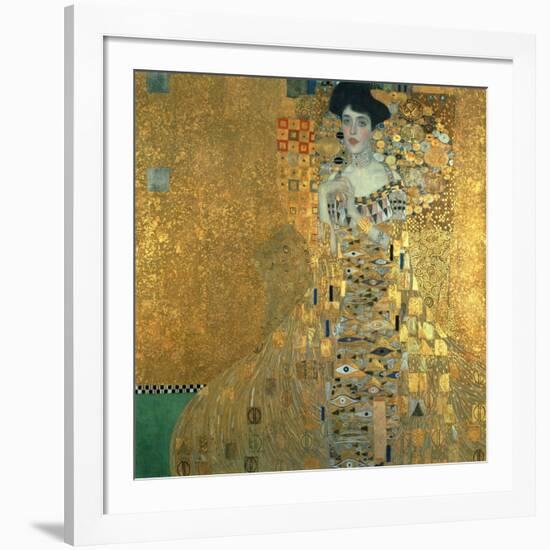 Portrait of Adele Bloch-Bauer I., 1907-Gustav Klimt-Framed Giclee Print