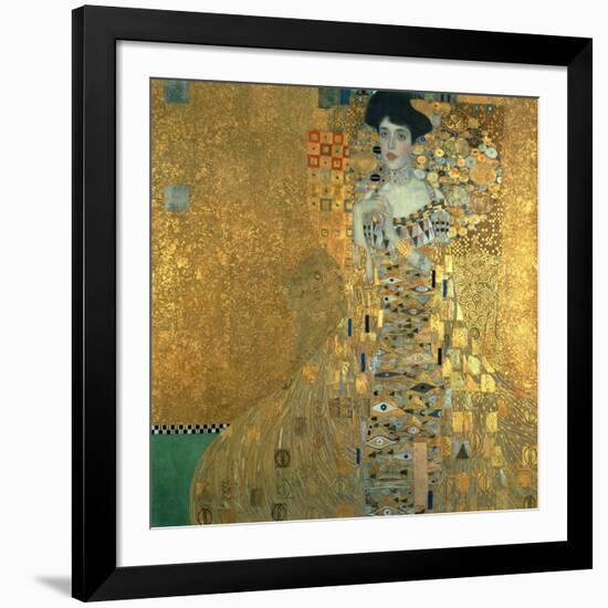 Portrait of Adele Bloch-Bauer I., 1907-Gustav Klimt-Framed Giclee Print