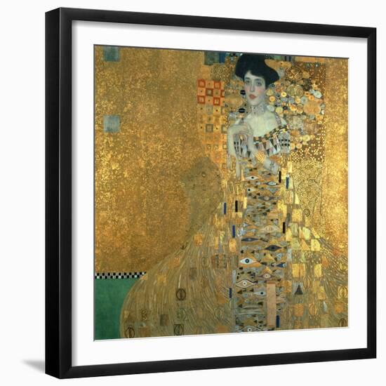 Portrait of Adele Bloch-Bauer I., 1907-Gustav Klimt-Framed Giclee Print