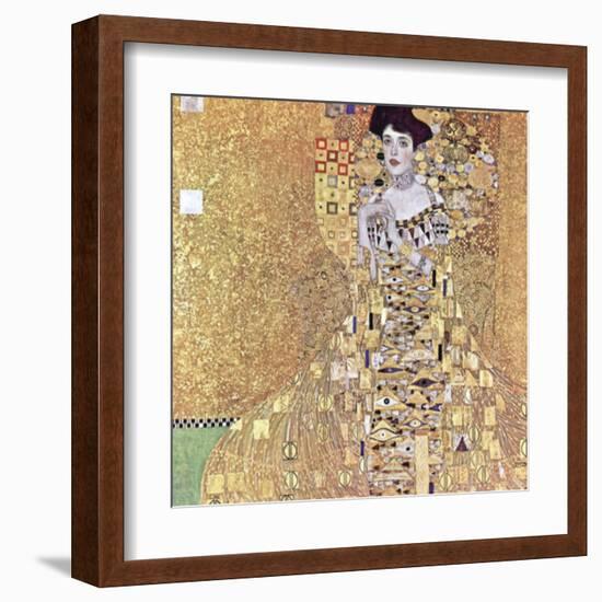 Portrait of Adele Bloch-Bauer I, c.1907-Gustav Klimt-Framed Art Print