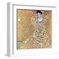 Portrait of Adele Bloch-Bauer I, c.1907-Gustav Klimt-Framed Art Print