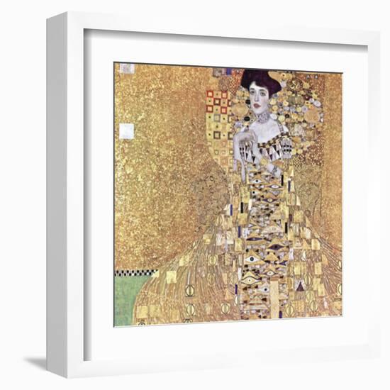 Portrait of Adele Bloch-Bauer I, c.1907-Gustav Klimt-Framed Art Print