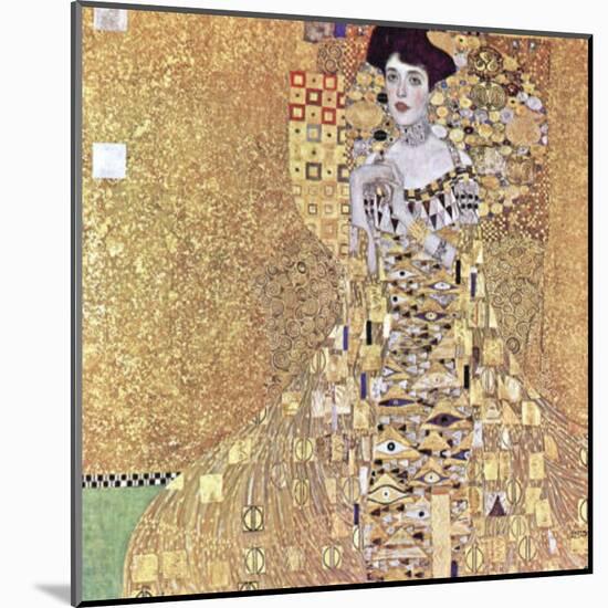 Portrait of Adele Bloch-Bauer I, c.1907-Gustav Klimt-Mounted Art Print