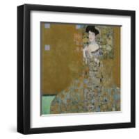 Portrait of Adele Bloch-Bauer I-Gustav Klimt-Framed Art Print