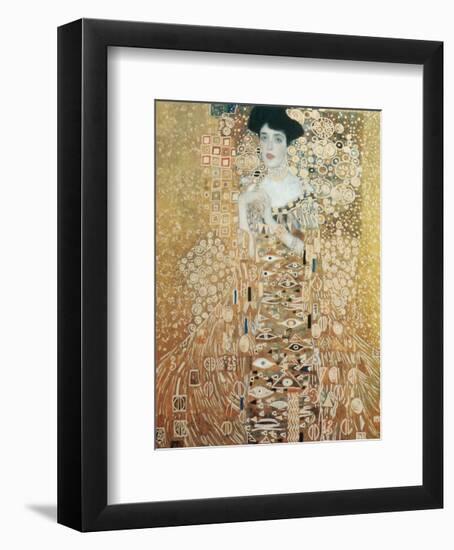 Portrait of Adele Bloch-Bauer-Gustav Klimt-Framed Art Print