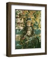 Portrait of Adele Tapie de Celeyran 1882-Henri de Toulouse-Lautrec-Framed Giclee Print