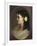 Portrait of Adelina Patti, Head and Shoulders (Female Portrait)-Gustave Doré-Framed Giclee Print