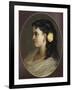 Portrait of Adelina Patti, Head and Shoulders (Female Portrait)-Gustave Doré-Framed Giclee Print