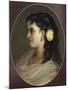 Portrait of Adelina Patti, Head and Shoulders (Female Portrait)-Gustave Doré-Mounted Giclee Print