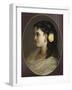 Portrait of Adelina Patti, Head and Shoulders (Female Portrait)-Gustave Doré-Framed Giclee Print