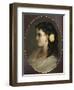 Portrait of Adelina Patti, Head and Shoulders (Female Portrait)-Gustave Doré-Framed Giclee Print