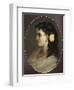 Portrait of Adelina Patti, Head and Shoulders (Female Portrait)-Gustave Doré-Framed Giclee Print