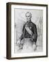 Portrait of Admiral Albini, Italy-null-Framed Giclee Print