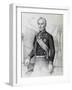 Portrait of Admiral Albini, Italy-null-Framed Giclee Print