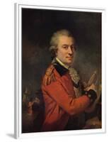 Portrait of Admiral De Suffren, 18th century, (1915)-Alexander Roslin-Framed Premium Giclee Print