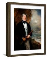 Portrait of Admiral Henry Meynell-Sir Francis Grant-Framed Giclee Print