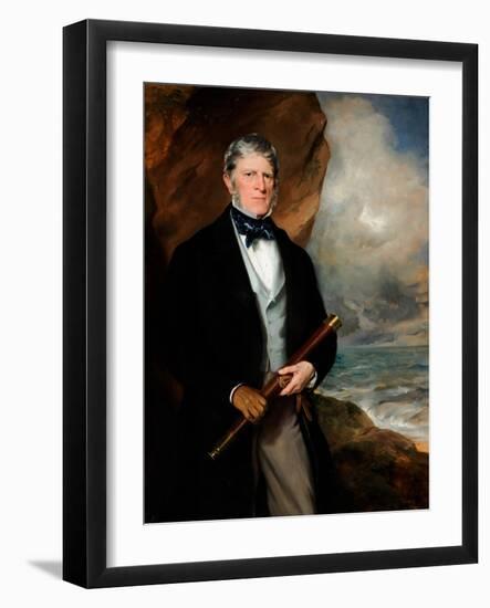 Portrait of Admiral Henry Meynell-Sir Francis Grant-Framed Giclee Print