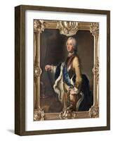 Portrait of Adolph Frederick (1710-177), Crown Prince of Sweden-Antoine Pesne-Framed Giclee Print