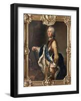 Portrait of Adolph Frederick (1710-177), Crown Prince of Sweden-Antoine Pesne-Framed Giclee Print