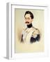 Portrait of Adolphe I, Duke of Nassau, Grand Duke of Luxembourg (1817-190), 1840S-Moritz Michael Daffinger-Framed Giclee Print