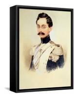 Portrait of Adolphe I, Duke of Nassau, Grand Duke of Luxembourg (1817-190), 1840S-Moritz Michael Daffinger-Framed Stretched Canvas