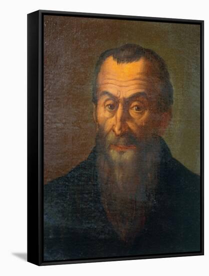 Portrait of Adrian Willaert-null-Framed Stretched Canvas