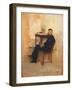 Portrait of Adriano Cecioni-Giuseppe De Nittis-Framed Giclee Print