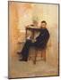 Portrait of Adriano Cecioni-Giuseppe De Nittis-Mounted Giclee Print