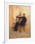 Portrait of Adriano Cecioni-Giuseppe De Nittis-Framed Giclee Print