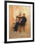 Portrait of Adriano Cecioni-Giuseppe De Nittis-Framed Giclee Print