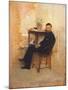 Portrait of Adriano Cecioni-Giuseppe De Nittis-Mounted Giclee Print