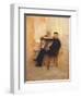 Portrait of Adriano Cecioni-Giuseppe De Nittis-Framed Giclee Print